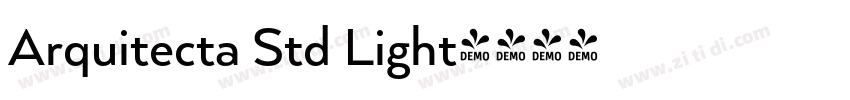 Arquitecta Std Light字体转换